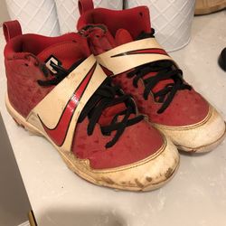 Youth Baseball Cleats Size 2.5 Y