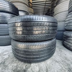 235/55/19 Continental Cross Contact LX sport 60% Tread (2)