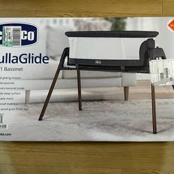 (Open to offers) Chicco LullaGlide 3-in-1 Bassinet - Luna (Grey)