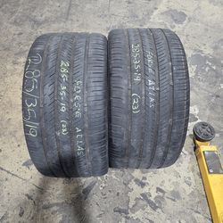 Tires 285 35 19  year 23