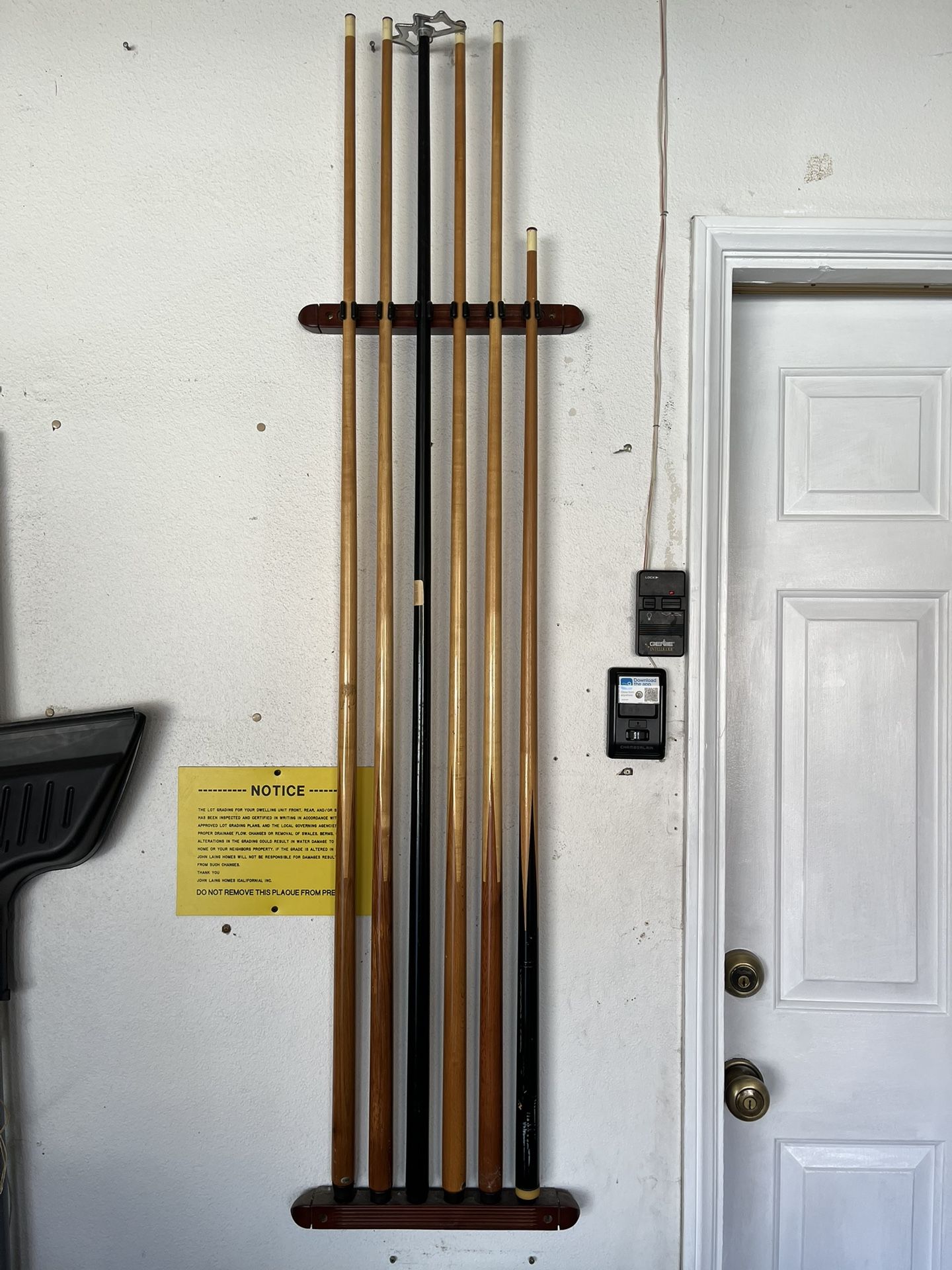 Pool Table And Cues