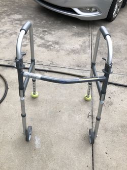 Folding Walker With Wheels