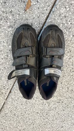 Shimano Cycling Shoes Black Velcro Strap