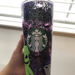 Oogie Boogie Custom Startbucks Cup
