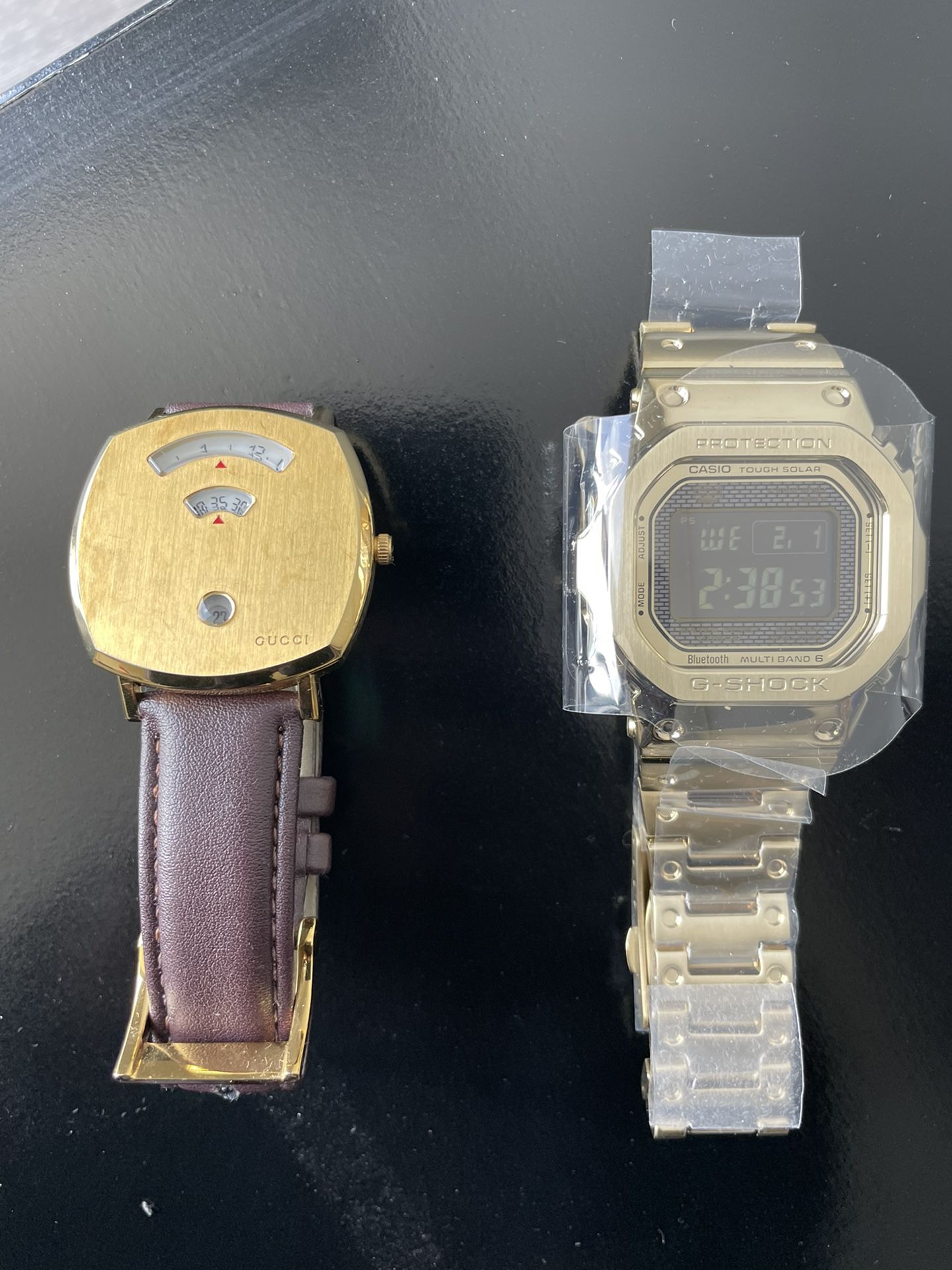 AUTHENTIC.  GUCCI  &  G-SHOCK  new