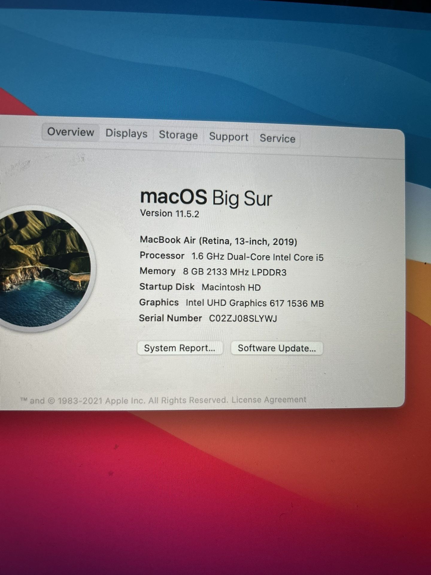 2019 MacBook Air