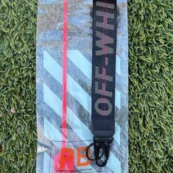 Off White Keychain Black Brand New 