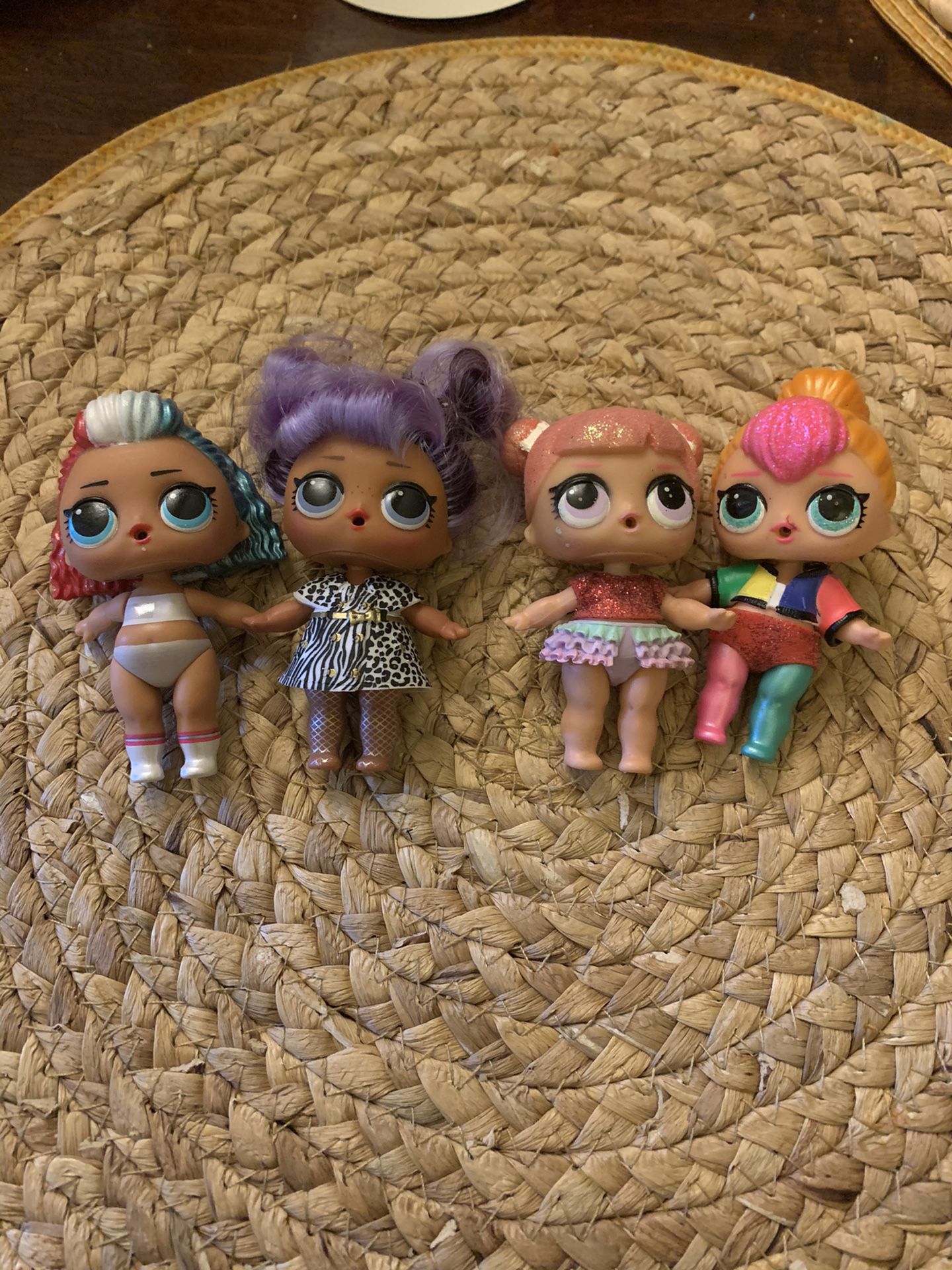 Lol dolls set of 4