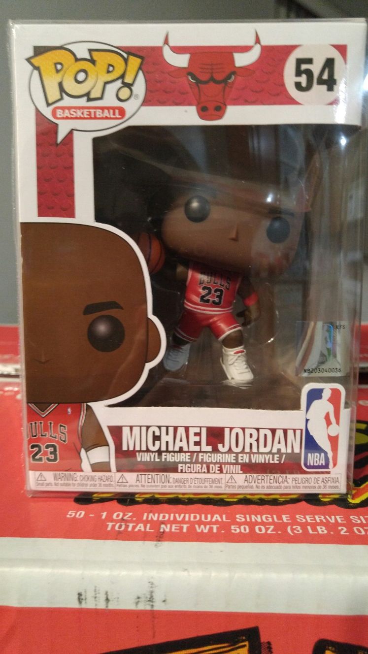 Michael Jordan#54 Red Bulls Funko Pop