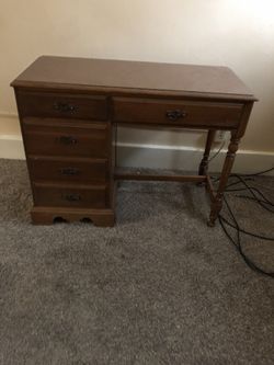 Desk real wood