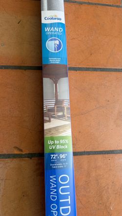 Patio roller shade