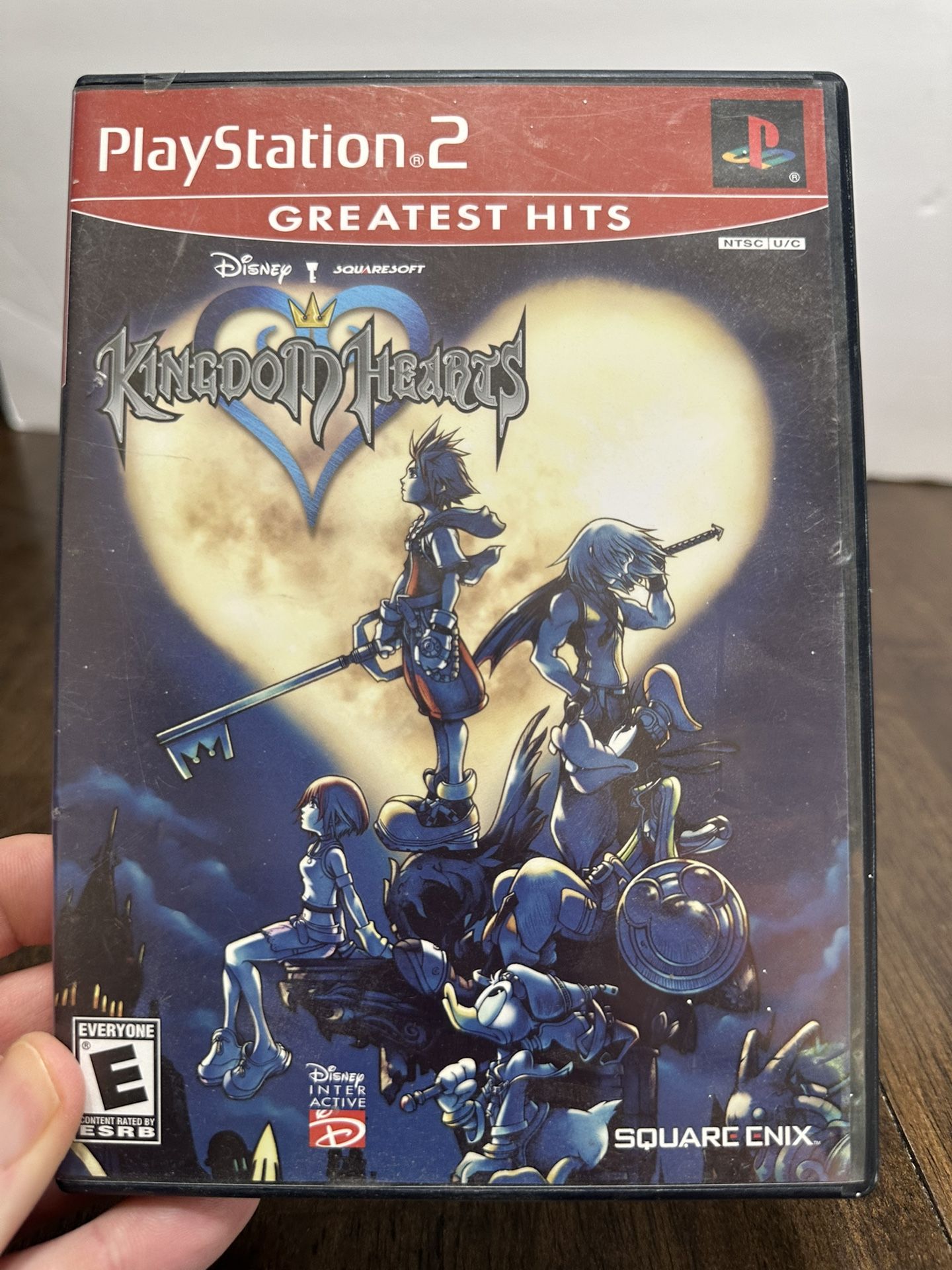 Playstation Two Disney Kingdom Hearts Video Game