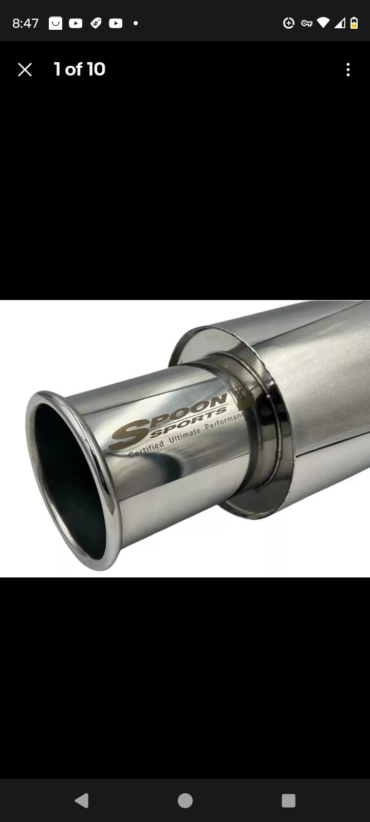 Spoon Sports Muffler