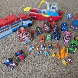 Paw Patrol Toy Lot