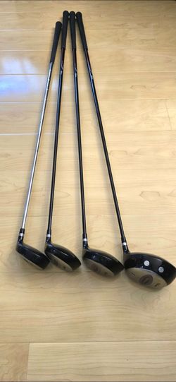 Men’s Wilson PowerMax Titanium Matrix golf club set.