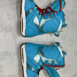 Burton Blue Steal disco Flex Sapphire Snowboard Boots US 6.0 Womens
