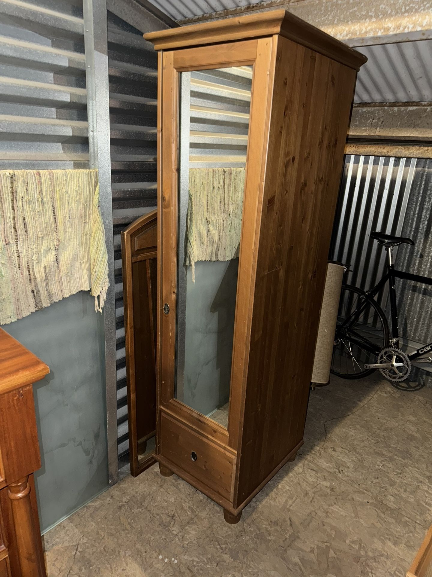 Mirror Wardrobe Cabinet