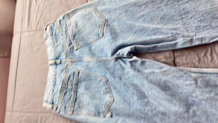 ARIZONA High rise light blue ripped jeans