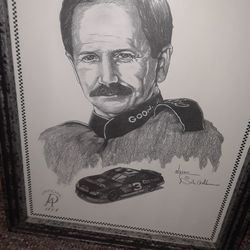 Dale Earnhardt Senior Photo Art