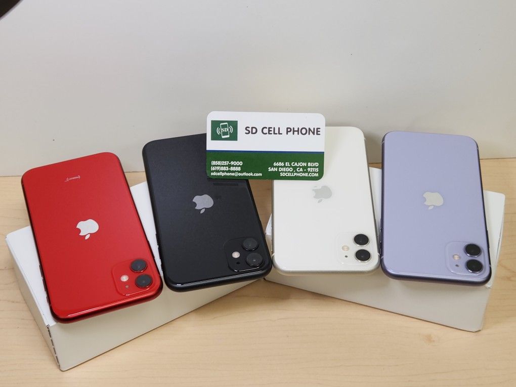 iPhone 11 64 GB Unlocked For Any Carrier | Any Color