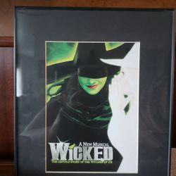 Broadway Wicked Poster Framed Picture from NY