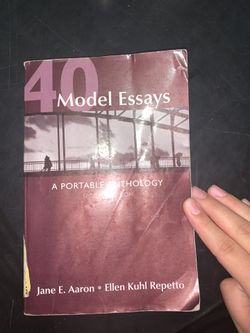 40 Model Essay A Portable Anthology