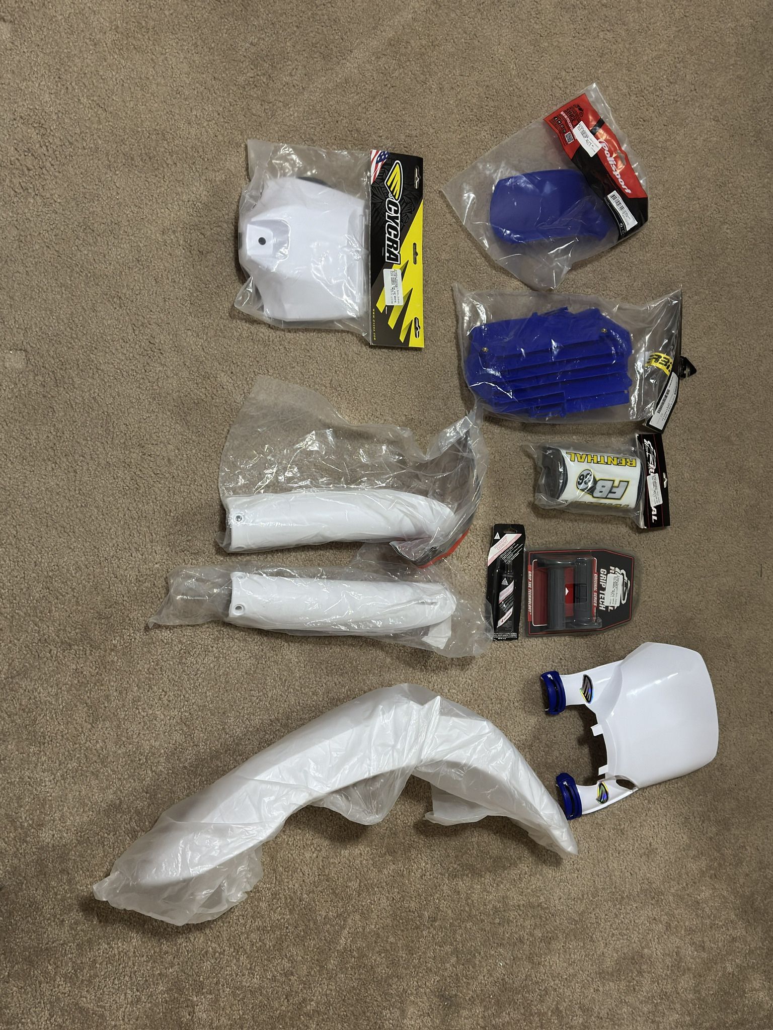 Yamaha YZ Plastics