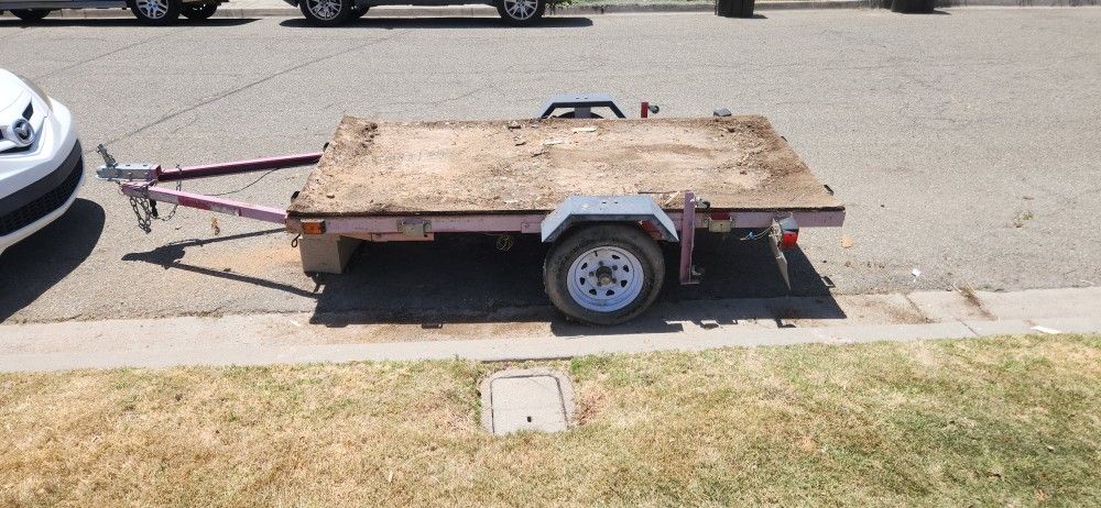 Harbor Freight Folding Trailer 4×8