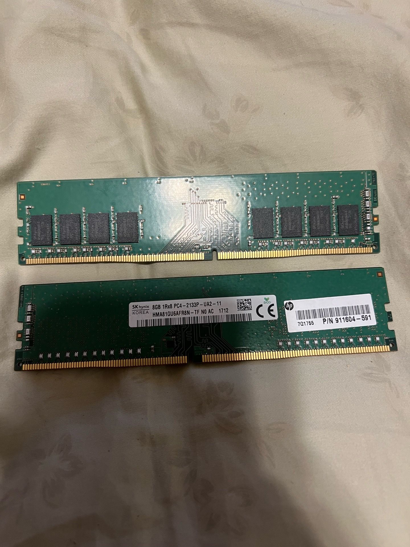 16GB DDR4 RAM, fully working