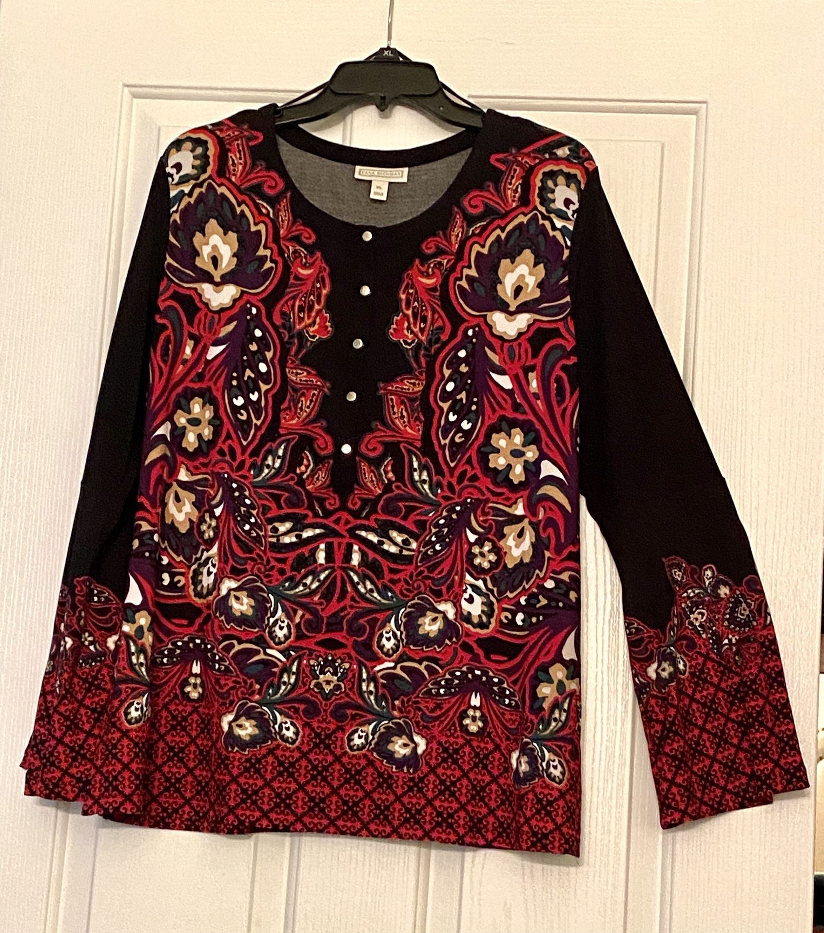 Festive Multi-color Tunic Top
