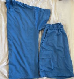 2pc Blue Matching Set
