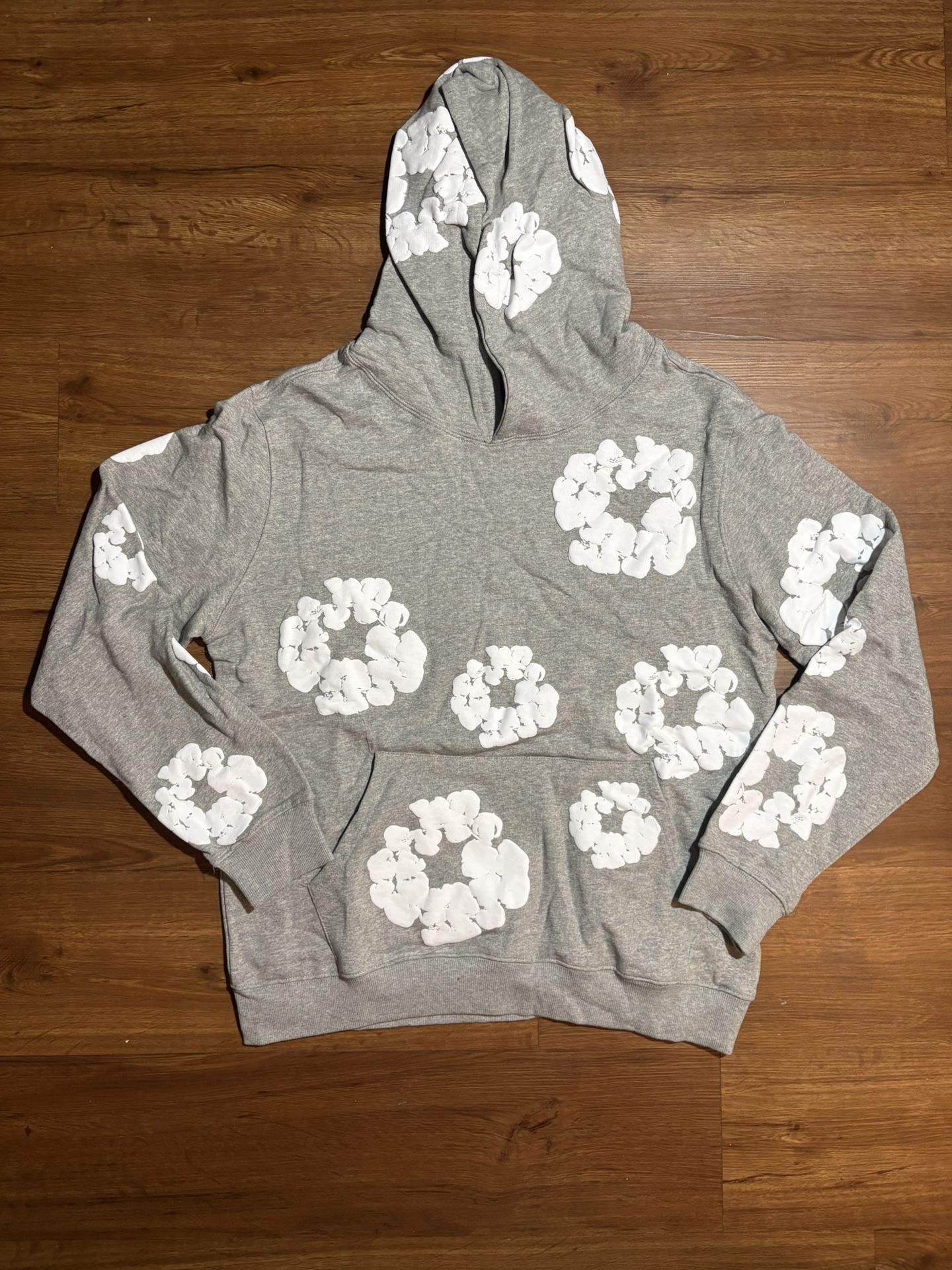 DENIM T HOODIE SIZE M