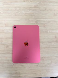 Pink 10th Generation iPad 64GB