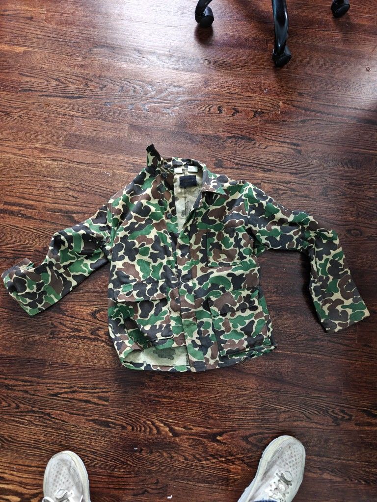 Rare Vintage Duck Camo Suit