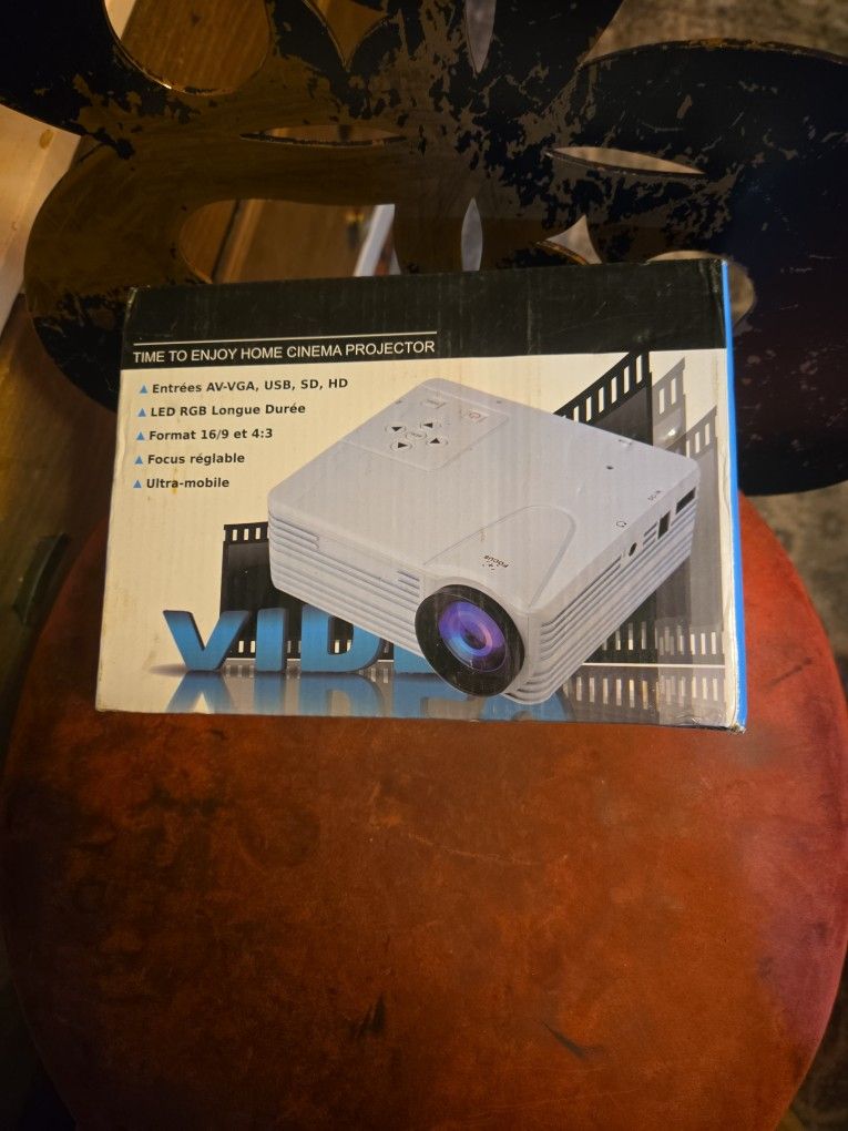 Portable Projector For Home Theater Or take It Anywhere