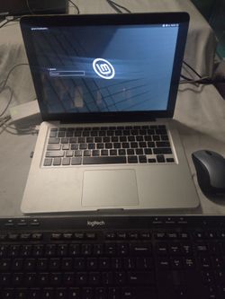 💻 MacBook Pro 13" | Linux Mint Installed | Keyboard & Mouse Included | Ready to Use