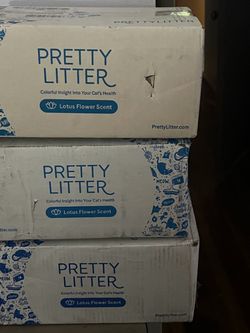 PrettyLitter Cat Litter + Petmagic Automatic Feeder/Water Dispenser Bundle