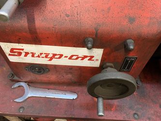Snap On Rotor And Brake Drum Lathe With On Car Attachment Turning