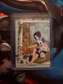 Sasuke Uchiha PU NRSA01-PU-005L4 Series 1 Heaven Scroll English (NM) Naruto TCG