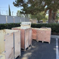 Free Crates And Plywood 