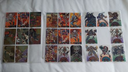 (25) Skeleton Warrior Chase Cards