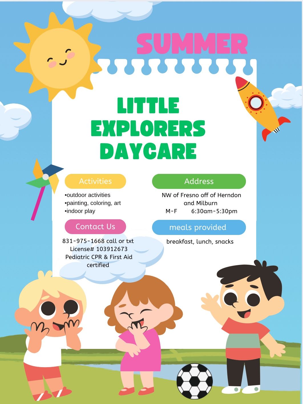 In Home Child Care