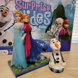 Frozen Elsa Anna Olaf Jim Shore Figurine Set