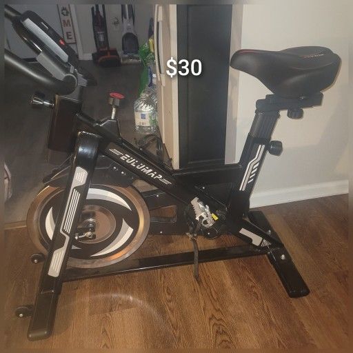 +Exercise Bike - Indoor Cycling Bike for Home GYM with Tablet Holder and LCD Mini retails $189 new+