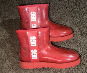 Ugg Mini Red Boots 
