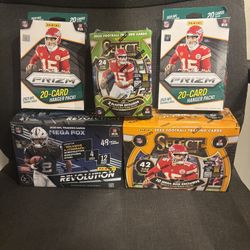 NFL cards - Sealed Boxes 