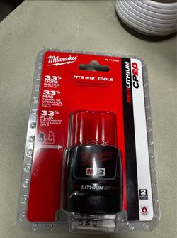 Milwaukee M12 REDLITHIUM CP2.0 Battery Pack
