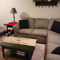 Sofa , End Table And Coffee Table