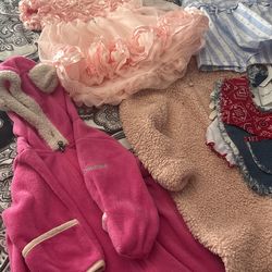 Baby Girl Clothes Some new Some Used Once 