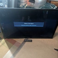 46" Samsung TV with remote (UN45300SF) no feet